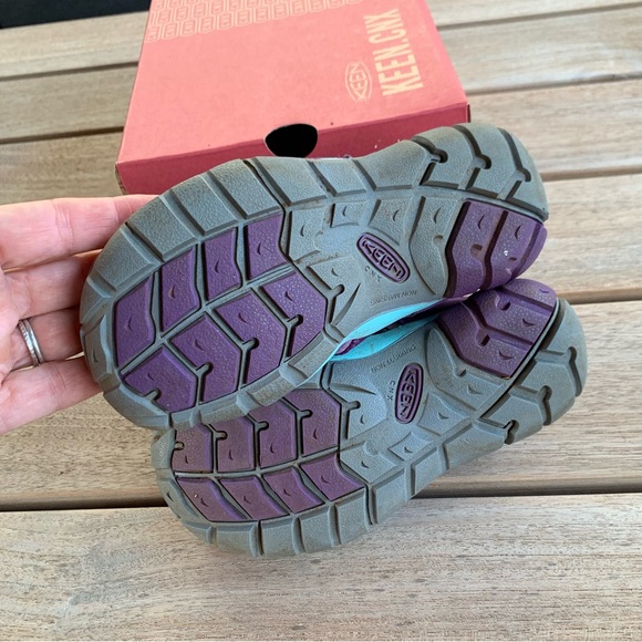KEEN SEACAMP II CNX unisex KIDS/Toddler 10 - Majesty/Tibetan Stone  *LIKE NEW* - Picture 7 of 7